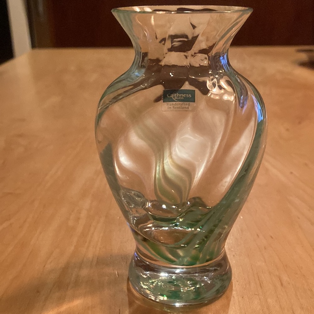 Vintage, Caithness of Scotland Glass Vase